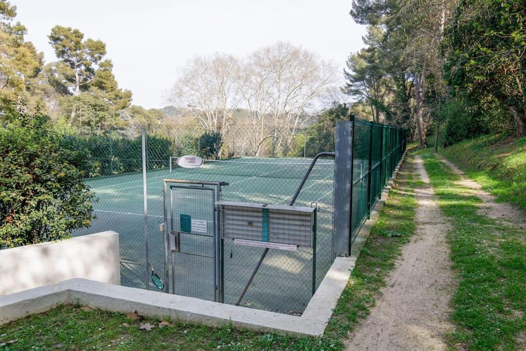 Domaine Des Palmiers - Piscine- Parking - Tennis - Clim Cannes Luaran gambar